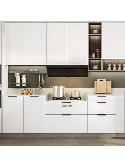 Ручка торцевая CAPPIO RT002BL, L=200 мм, м/о 160 мм, цвет черный