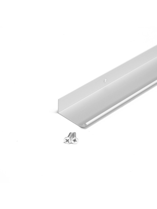 Ручка торцевая CAPPIO RT002CP, L=400 мм, м/о 256 мм, цвет матовый хром