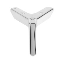 Опора мебельная CAPPIO OP05, h=100 мм, 11.5×11.5 мм, цвет хром
