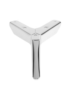 Опора мебельная CAPPIO OP05, h=100 мм, 11.5×11.5 мм, цвет хром