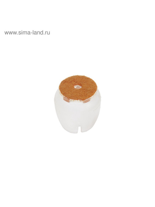 Накладка мебельная круглая ТУНДРА, d=17-21 мм, 4 шт.