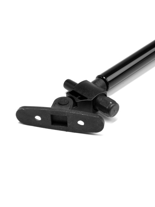 Газовый лифт ТУНДРА GG100BL, 100N, с доводчиком, черный