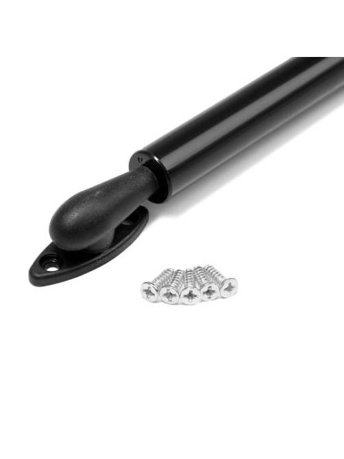 Газовый лифт ТУНДРА GG080BL, 80N, с доводчиком, черный