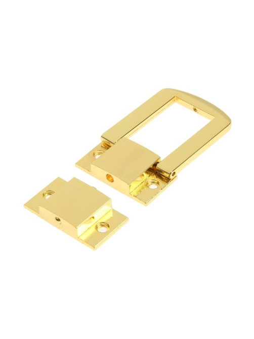 Замок-защелка на ящик ZM01, 4.3×3.2 см, цвет золото