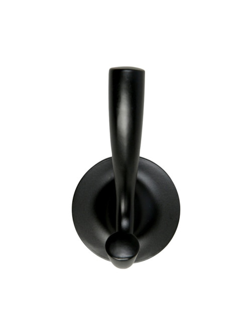 Крючок мебельный CAPPIO CONE, двухрожковый, цвет черный