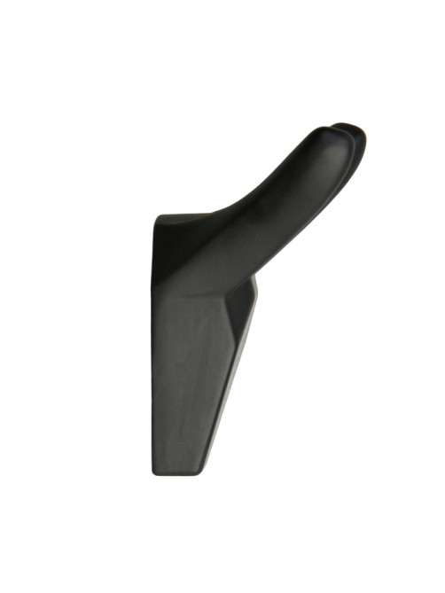 Крючок мебельный CAPPIO HORN, двухрожковый, цвет черный