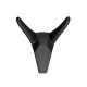 Крючок мебельный CAPPIO HORN, двухрожковый, цвет черный