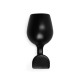 Крючок мебельный CAPPIO CHALICE, однорожковый, цвет черный