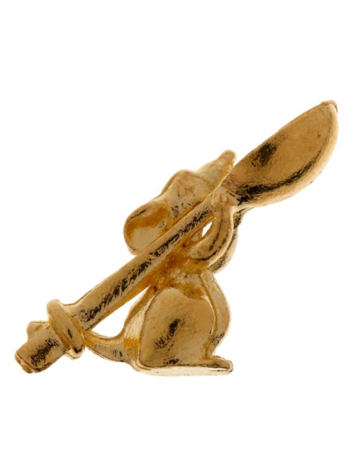 Кошельковый талисман, ложка загребушка «Мышка», 1.5×1.5 см
