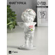 Фигурка гипс «Ангелочек с розочкой», 15×7.5×7.5 см