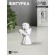 Фигурка гипс «Молящийся ангел», позолота, 3×7×4.5 см