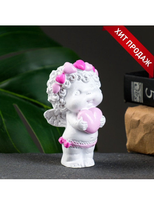 Фигура «Ангел с сердечком» 5×5×9 см