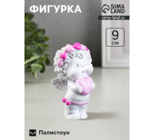 Фигура «Ангел с сердечком» 5×5×9 см