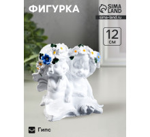 Фигурка гипс «Два ангела с книгой», 12×12 см
