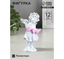 Фигура «Ангел с тремя сердцами» 4.5×5.8×12 см
