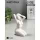 Фигурка гипс «Девушка», 14 см