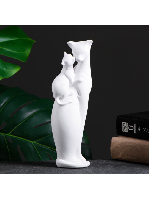 Фигурка гипс «Мама кошка», 21×7×7 см