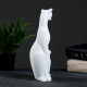 Фигурка гипс «Кошка с котенком», 21×7×7 см