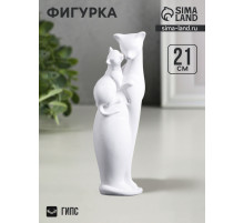 Фигурка гипс «Мама кошка», 21×7×7 см