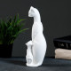 Фигурка гипс «Кошка с котенком», 21×7×7 см