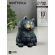 Фигурка гипс «Кот сидит», серо-голубой, 10×9×11 см