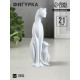 Фигурка гипс «Кошка с котенком», 21×7×7 см