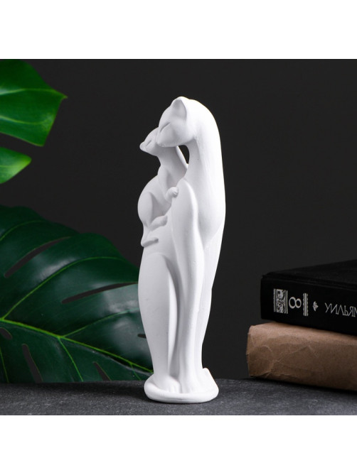Фигурка гипс «Мама кошка», 21×7×7 см