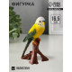 Фигурка полистоун «Зелёный попугай», 9.5×8×16.5 см