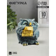 Фигурка гипс «Сова с книгами», серо-голубой, 10×6×6 см