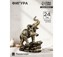 Фигурка полистоун «Слон», 16×8×24 см