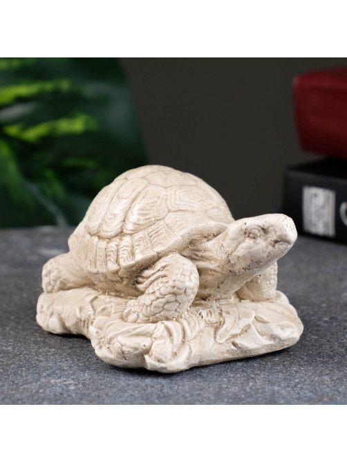 Фигурка «Черепаха на камне», слоновая кость, 11×7×5.5 см