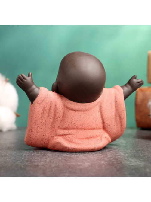 Фигурка керамика TAKE IT EASY «Счастливый Будда», 7×6.5 см