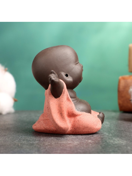Фигурка керамика TAKE IT EASY «Счастливый Будда», 7×6.5 см