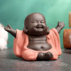 Фигурка керамика TAKE IT EASY «Счастливый Будда», 7×6.5 см