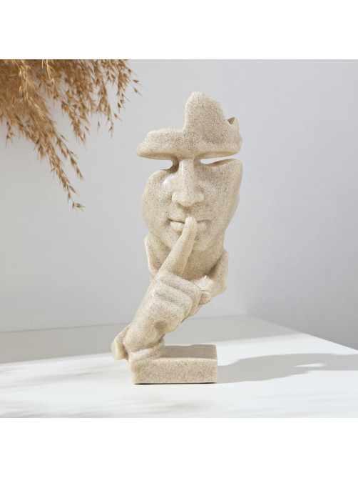 Фигурка полистоун TAKE IT EASY «Молчание», 20×7 см