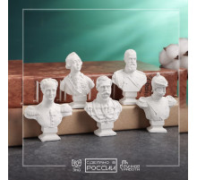 Набор бюстов «Правители XIX века», 5 шт., фигурка гипс