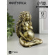 Фигурка гипс «Богиня Гайя», под старое золото, 9×6.5×6.5 см