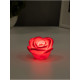 Фигурка световая RISALUX «Роза», LED-ночник, 2 Вт, LR44, красный, 6.6×6.6×4 см