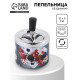 Пепельница для дома бездымная All In, для сигарет и стиков, 12×9 см