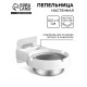 Пепельница настенная из нержавеющей стали для туалета, ванной комнаты, d=8.5 см