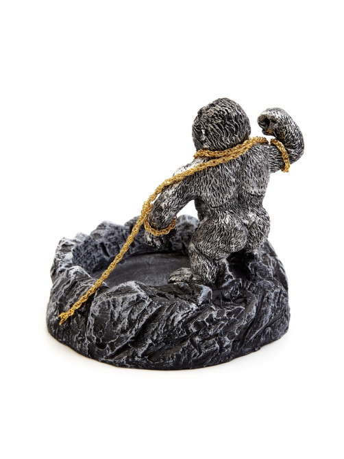Пепельница для дома«Кинг Конг», для сигарет и стиков, 14.5×14.7×14.6 см