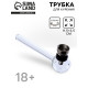 Трубка курительная, 11.5×3.5 см, стеклянная