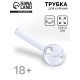 Трубка курительная, 11.5×3 см, стеклянная
