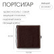 Портсигар, на 20 сигарет, 10×9.5 см