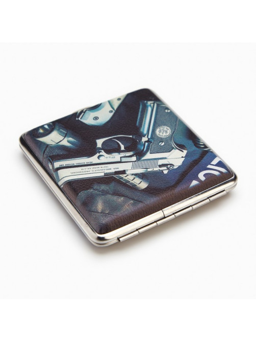 Портсигар Desert Eagle, на 20 сигарет, 10×9.5 см