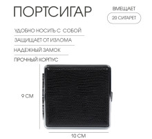 Портсигар на 20 сигарет «Штанс», 10×9×2 см