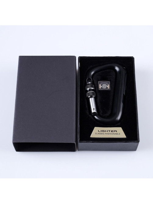 Зажигалка электронная «Карабин», спираль, от USB