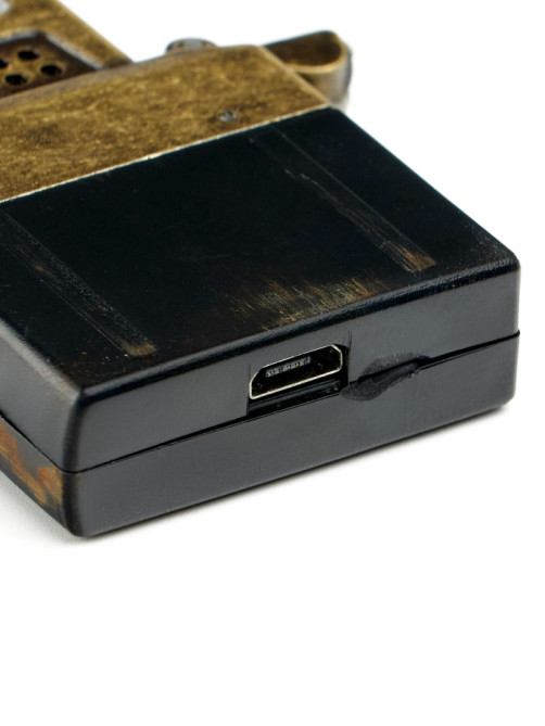 Зажигалка электронная «Волчий дух», дуговая, от USB, 1.4×4×5.5 см