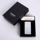 Зажигалка электронная, дуговая, USB, 3.5×7 см, серебристый узор