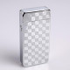Зажигалка электронная, дуговая, USB, 3.5×7 см, серебристый узор